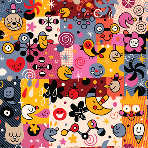 有趣的图案图片