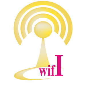 免费 wifi 上网区域标志