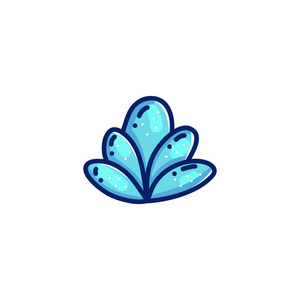 海草图标.水生海藻植物照片