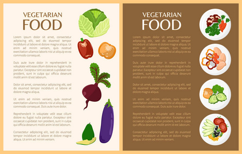 素食蔬菜和健康菜肴