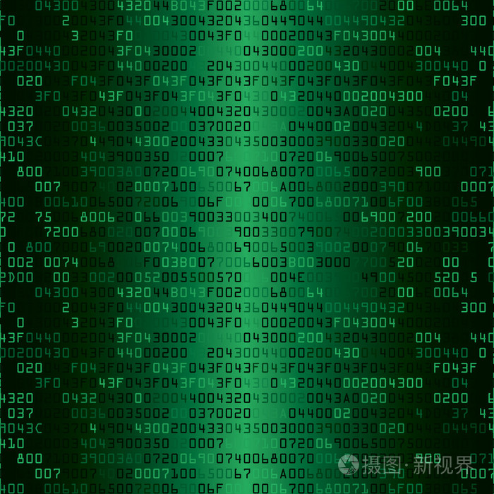 绿色安全背景与十六进制代码