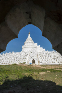 hsinbyume 妙登丹塔 帕亚寺 mingun 缅甸曼德勒的白塔