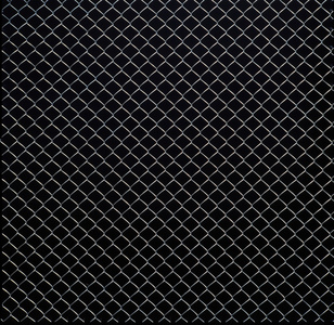 在黑色背景上的丝网格纹理照片