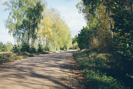 空乡村道路