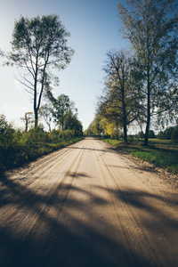 空乡村道路