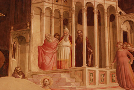绘画和壁画意大利托斯卡纳佛罗伦萨圣十字教堂