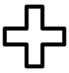 添加符号加号的数学符号已用于添加的意象照片