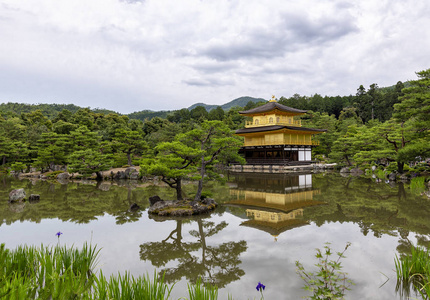 日本京都金阁寺寺金亭