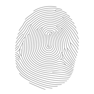 手指细指纹,细线条样式照片