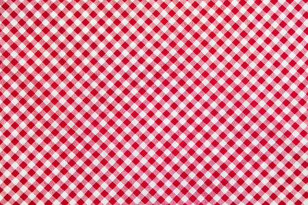 作为背景的红色格子布图表纸格子台词背景黑色的格子织物纹理菜单,黑