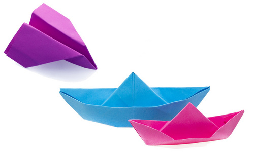 纸船和纸飞机