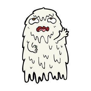 漫画卡通毛鬼图片