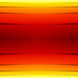 抽象的黄色 橙色和红色矩形形状