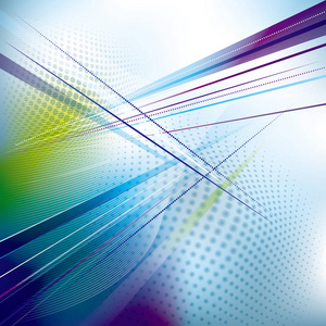 矢量技术背景, 抽象交错墙纸, 使用图层叠加效果照片