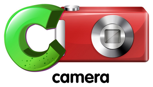 字母 C 为相机