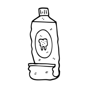 手绘牙膏图片-手绘牙膏素材-手绘牙膏插画-摄图新视界