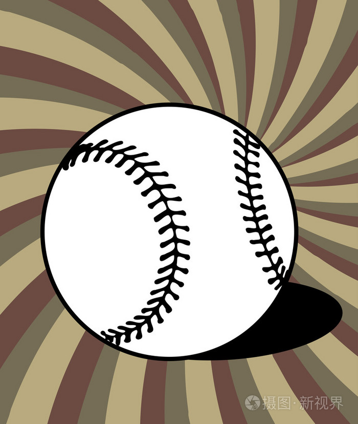 棒球球插画-正版商用图片08hdea-摄图新视界