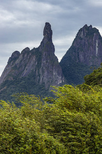 美丽的山, 上帝的手指在城市 teresopolis, 里约热内卢州, 巴西南美洲