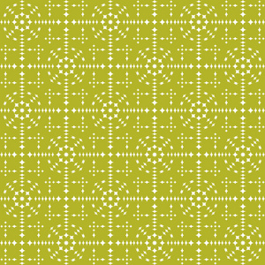 黄色抽象几何图案, 抽象几何图案在白色背景