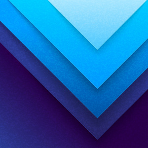 抽象的蓝色纸三角形形状背景