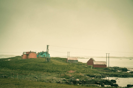 在农村的挪威传统孤独