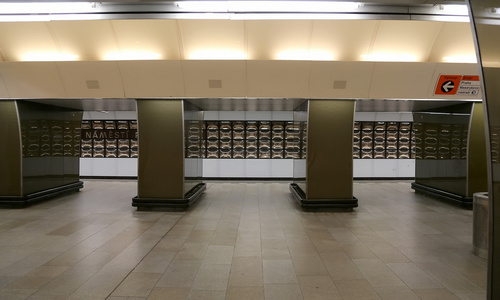 地铁地下车站，布拉格，捷克共和国