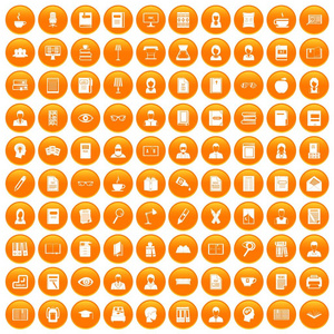 100读取器图标设置橙色