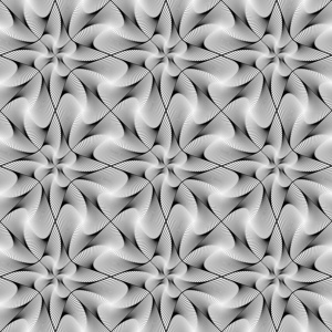 设计无缝旋转运动条纹几何图案照片