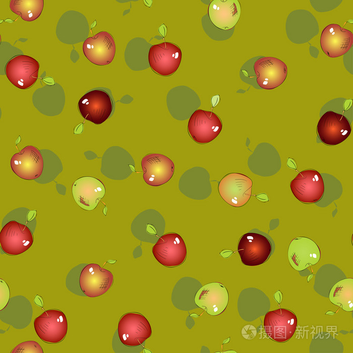 无缝模式的苹果