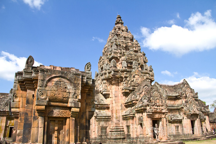 pimai古寺庙泰国