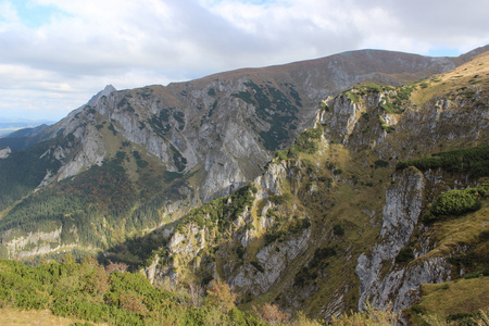 czerwone wierchy，塔特拉山，波兰