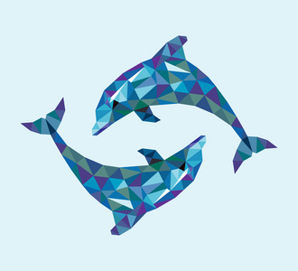海豚徽标图片