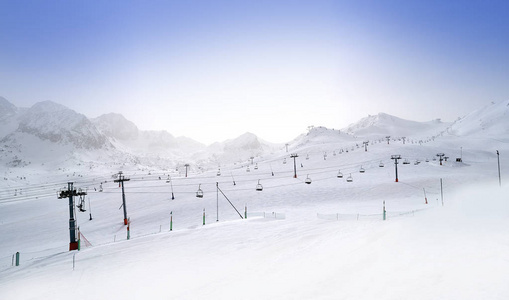 位于格兰德维拉地区的安多拉滑雪胜地