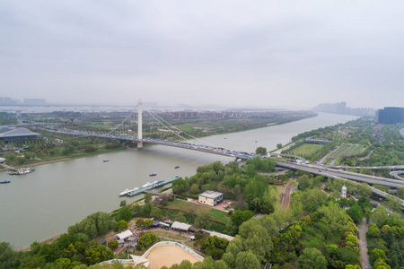 江苏省南京市城市建设景观