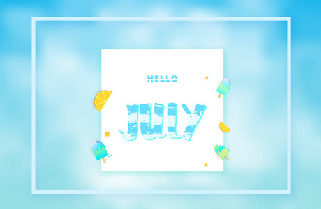 你好7月图片 你好7月素材 你好7月插画 摄图新视界 你好7月图片 你好7月素材 你好7月插画 摄图新视界