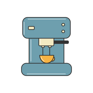 咖啡机背景图片