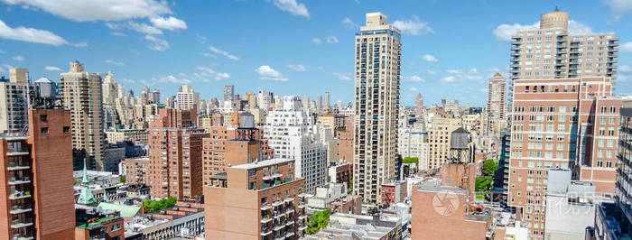 上东区鸟瞰图位于美国纽约曼哈顿第二大道与第八十六st之间的拐角处