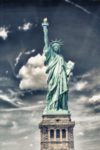 自由女神像纽约