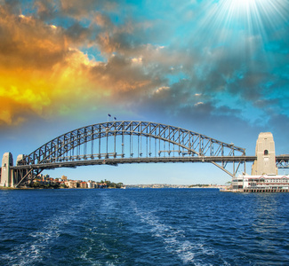悉尼。海港大桥