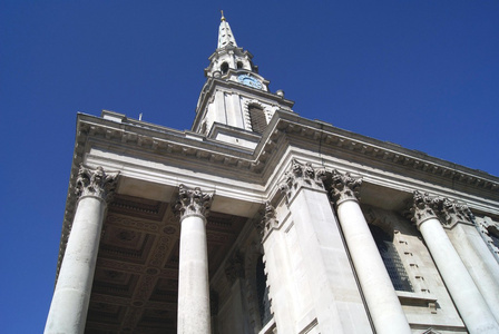 St 马丁在字段，特拉法加广场，伦敦，英国