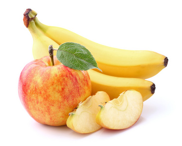 香蕉与苹果片