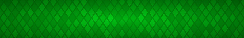 抽象的水平横幅或小菱形的背景在绿色颜色