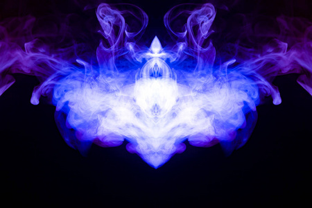 神秘形式的灵魂和幽灵照片