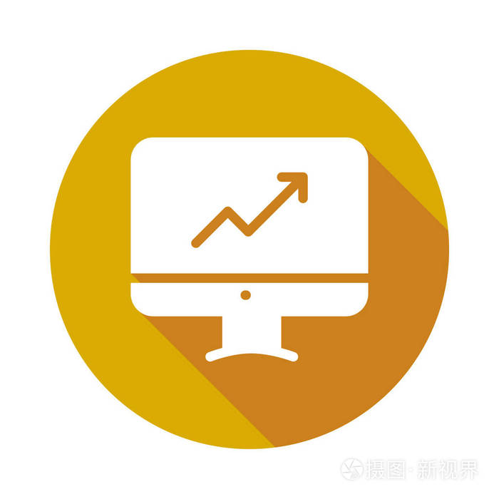 在线网络营销向量图标