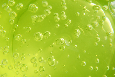 绿色的泡泡背景照片