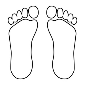 人类的足迹图片-人类的足迹素材-人类的足迹插画-摄图新视界