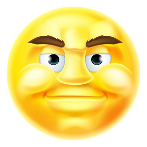 英俊的微笑 emoji 表情图释