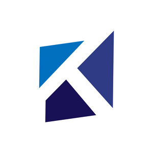 K 抽象徽标向量