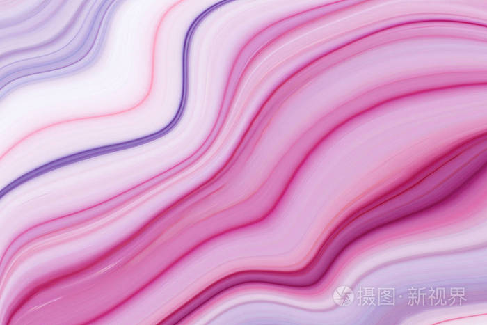 大理石的油墨多彩 粉红色大理石图案纹理抽象背景 可以用于背景或壁纸照片 正版商用图片08mj2p 摄图新视界