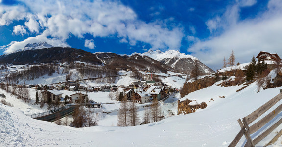 高山滑雪度假村 solden 奥地利